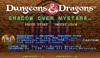 Dungeons & Dragons: Shadow over Mystara (Euro 960619)